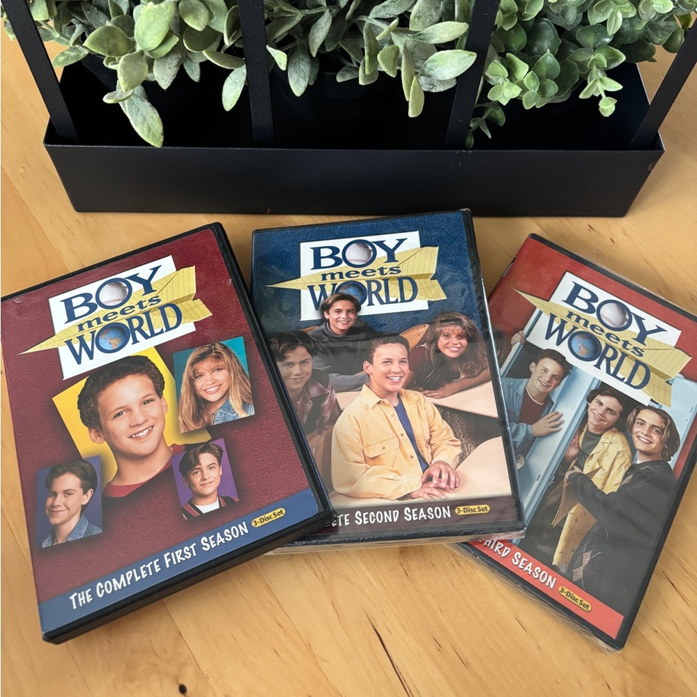 Boy Meets World DVD Set Bundle (Seasons 1, 2, & 3)